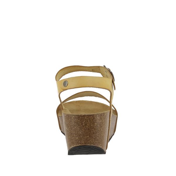 273023 Yellow Wedge Sandals – Plakton Shoes Australia