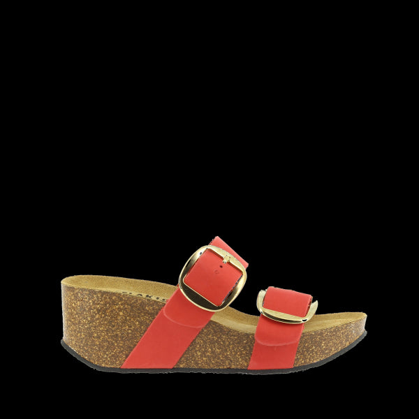 Coral 2024 wedge sandals